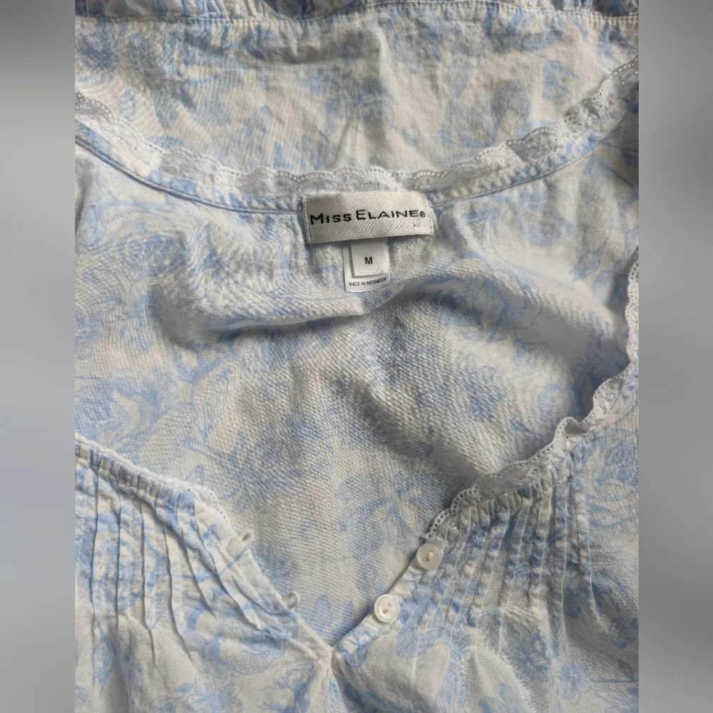 Miss Elaine Cottagecore Cotton Nightgown - Picture 3 of 3